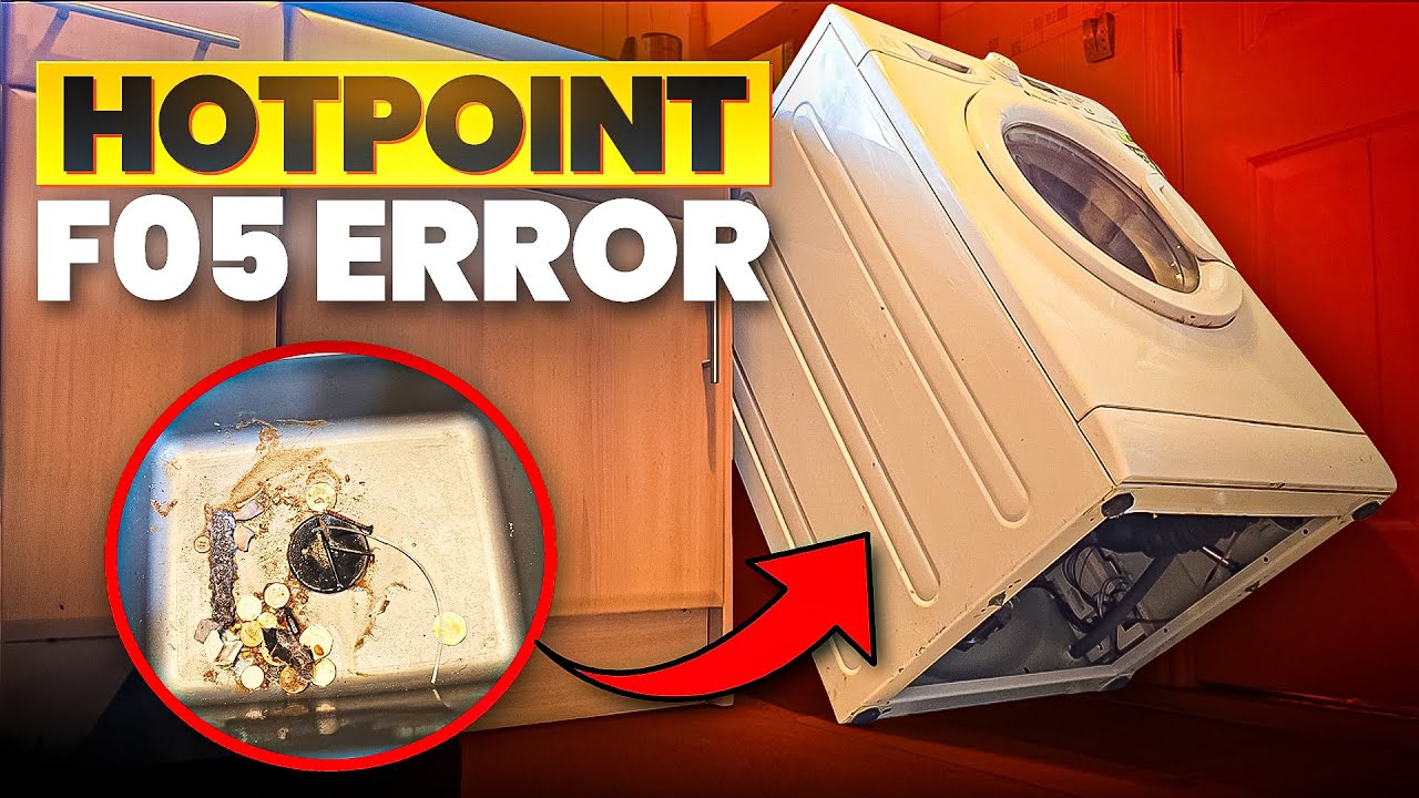 Hotpoint Washer F05 Error: What It Means & How to Fix It